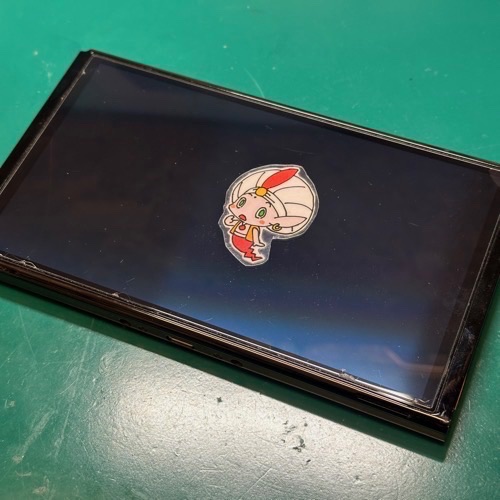 液晶が映らなくなったNintendoSwitch有機EL