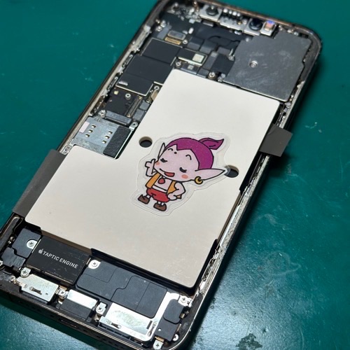 純正バッテリーへの交換作業