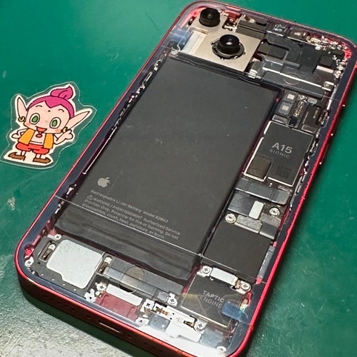 防水テープで仕上げるiPhone14