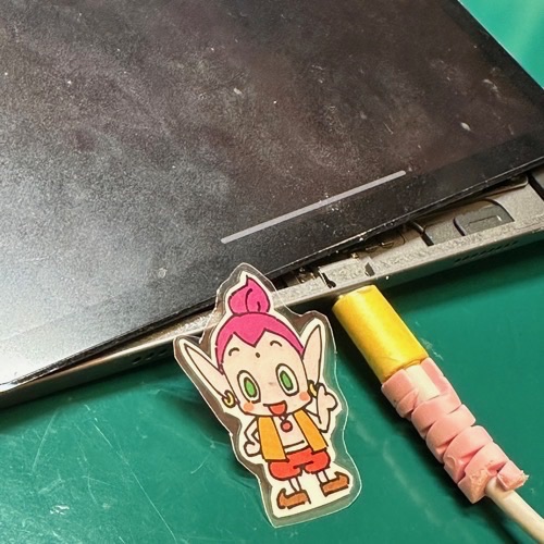 iPad修理中の動作確認
