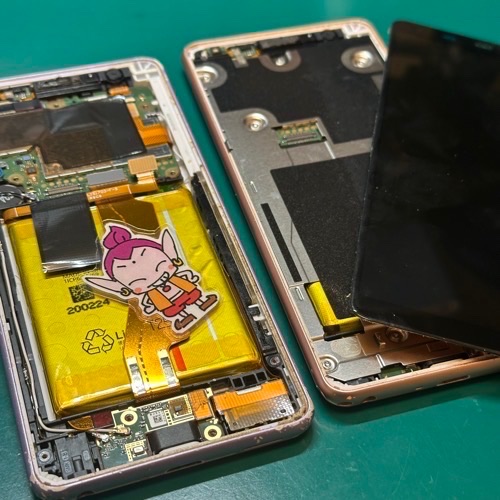 2台の端末を並べて同時に作業開始