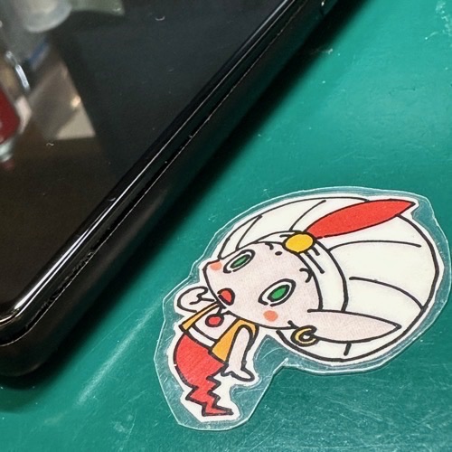 画面右下に隙間ができたGoogle Pixel 6（膨張の初期症状）