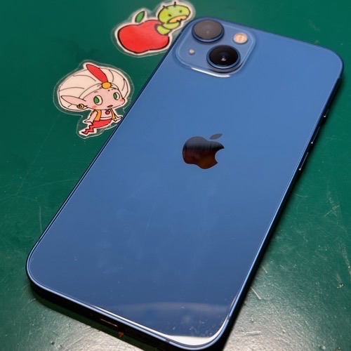 劣化が進んだiPhone13の状態を確認