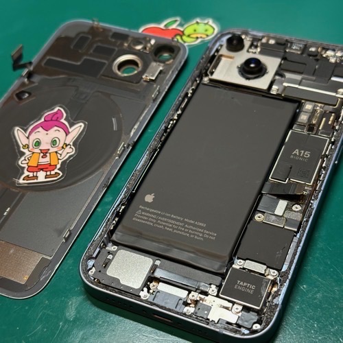 新方式！背面ガラス側からのアクセス