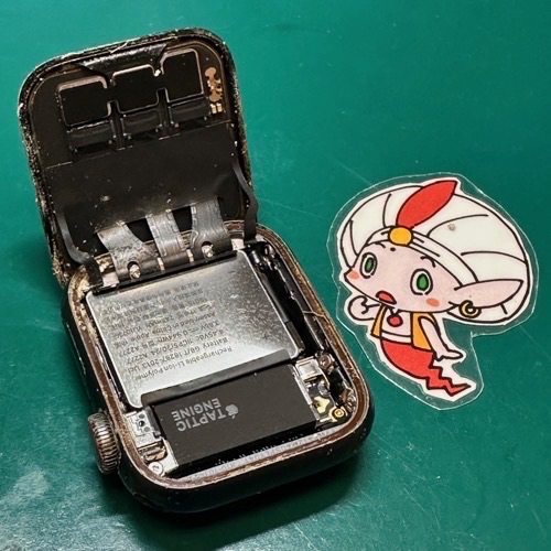 AppleWatch内部の確認