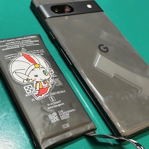 修理が完了したGoogle Pixel 7a