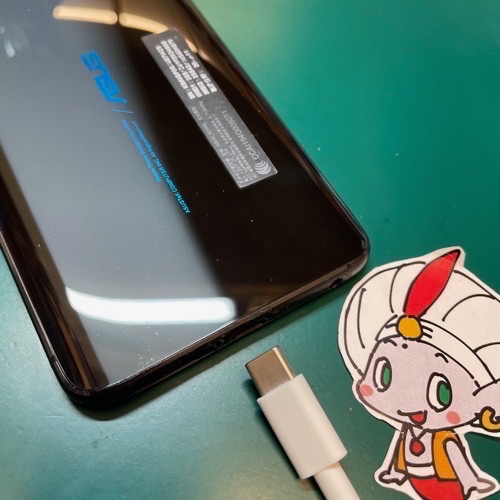 立川市からお越しのお客様　ASUS zenfone6コネクタ交換