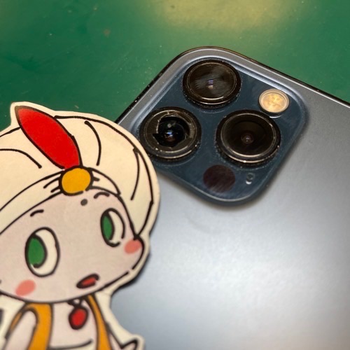  立川市からのお客様　iPhone12Pro　リアカメラレンズ割れ修理