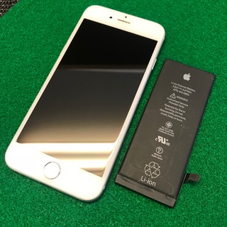 昭島市からのお客様　iPhone6（アイフォン6）バッテリー交換のついでにガラスコーティング