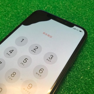青梅市からのお客様　iPhoneX（アイフォンX）圧迫による液晶漏れ