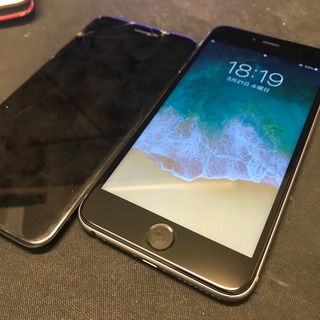 東大和市からのお客様　iPhone6Plus（アイフォン6プラス）ガラス割れ修理