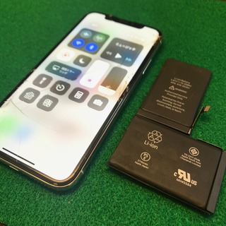 瑞穂町からのお客様　iPhoneX（アイフォンX）のバッテリー交換修理