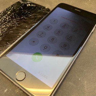 東大和市からのお客様　iPhone6Plus（アイフォン6プラス）基板も損傷してしまった画面交換修理