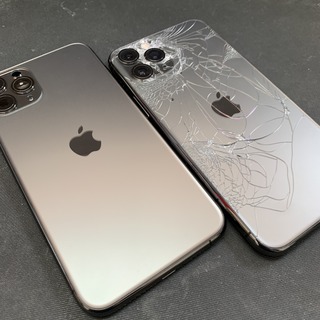 横浜市からのお客様　iPhone11Pro（アイフォン11プロ）のバックフレーム交換修理