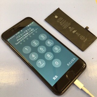 立川市からのお客様　iPhone6 ドッグコネクタ＋バッテリー交換