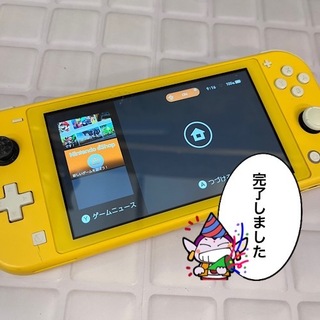 日野市からお越しのお客様 NINTENDO Switch LITE 液晶交換修理