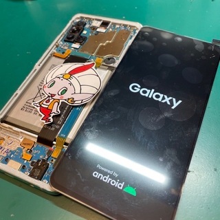 国立市からお越しのお客様 GalaxyA51画面修理