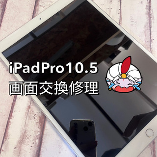 国分寺市からお越しのお客様 iPad Pro10.5画面割れ修理