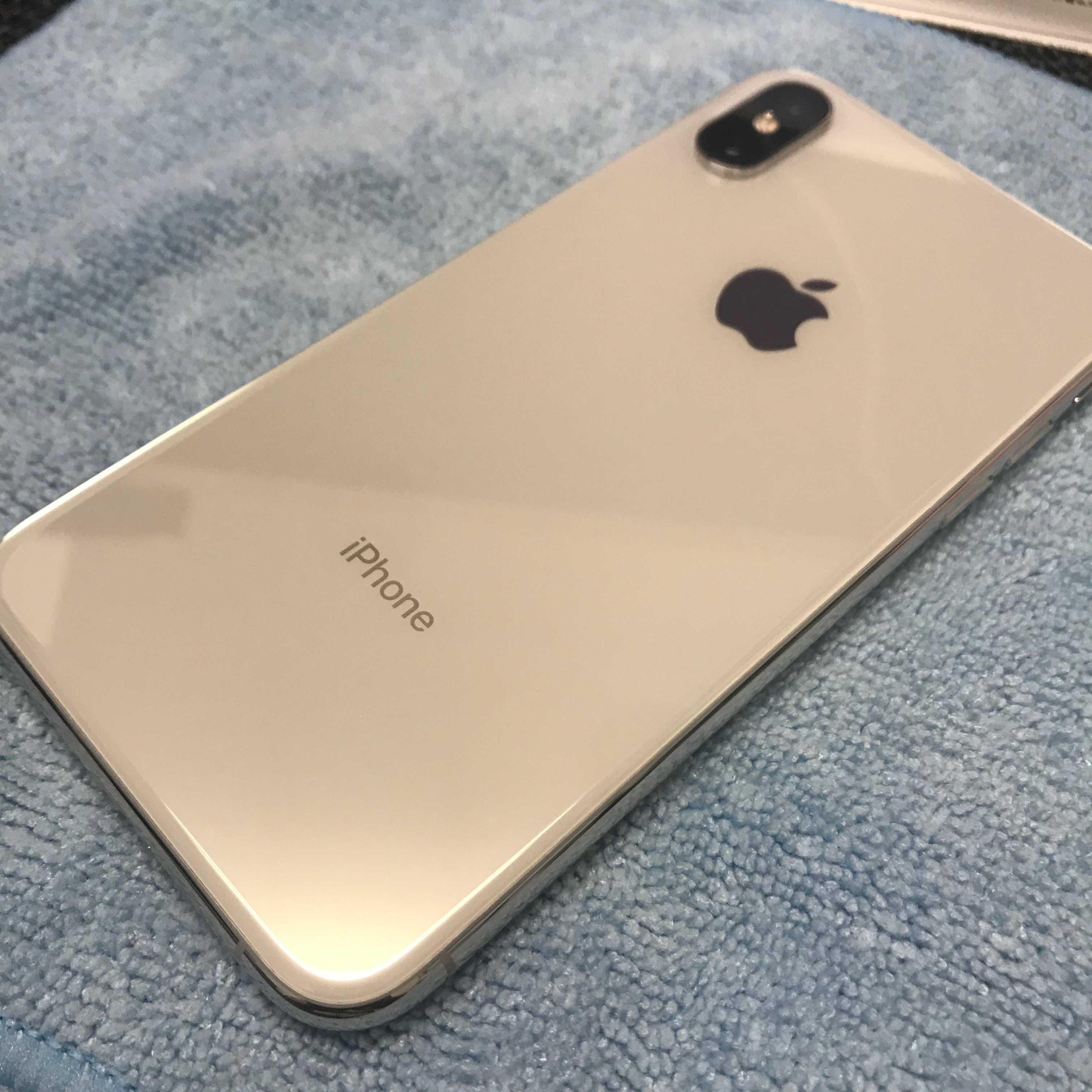 ガラスコーティングしたiPhoneXS