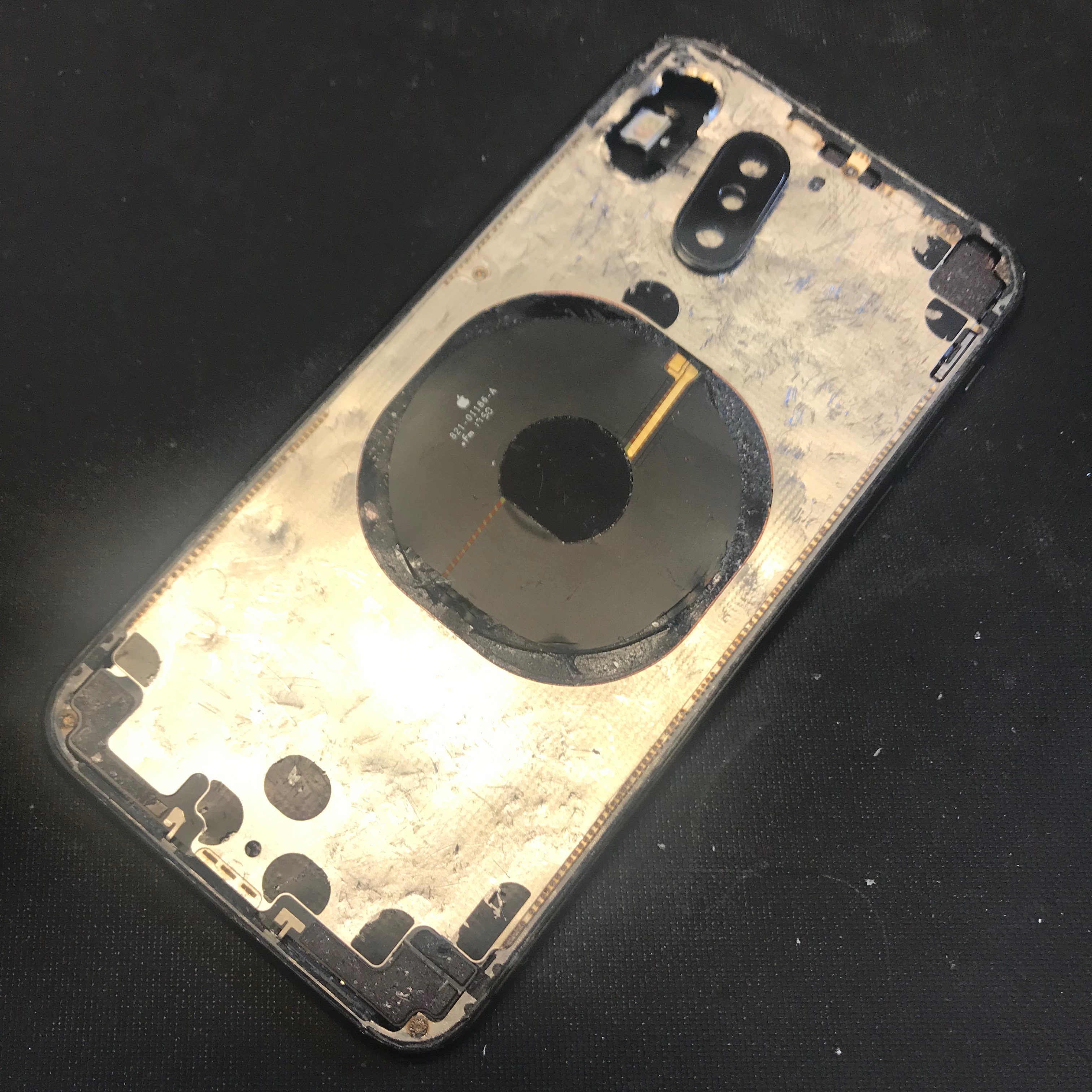 立川市からのお客様 Iphonex アイフォンx の背面ガラス交換修理 機種 Iphone X 修理事例のご紹介