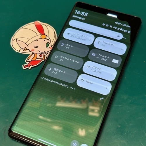  昭島市からのお客様 Google pixel 6Pro 液晶不良修理