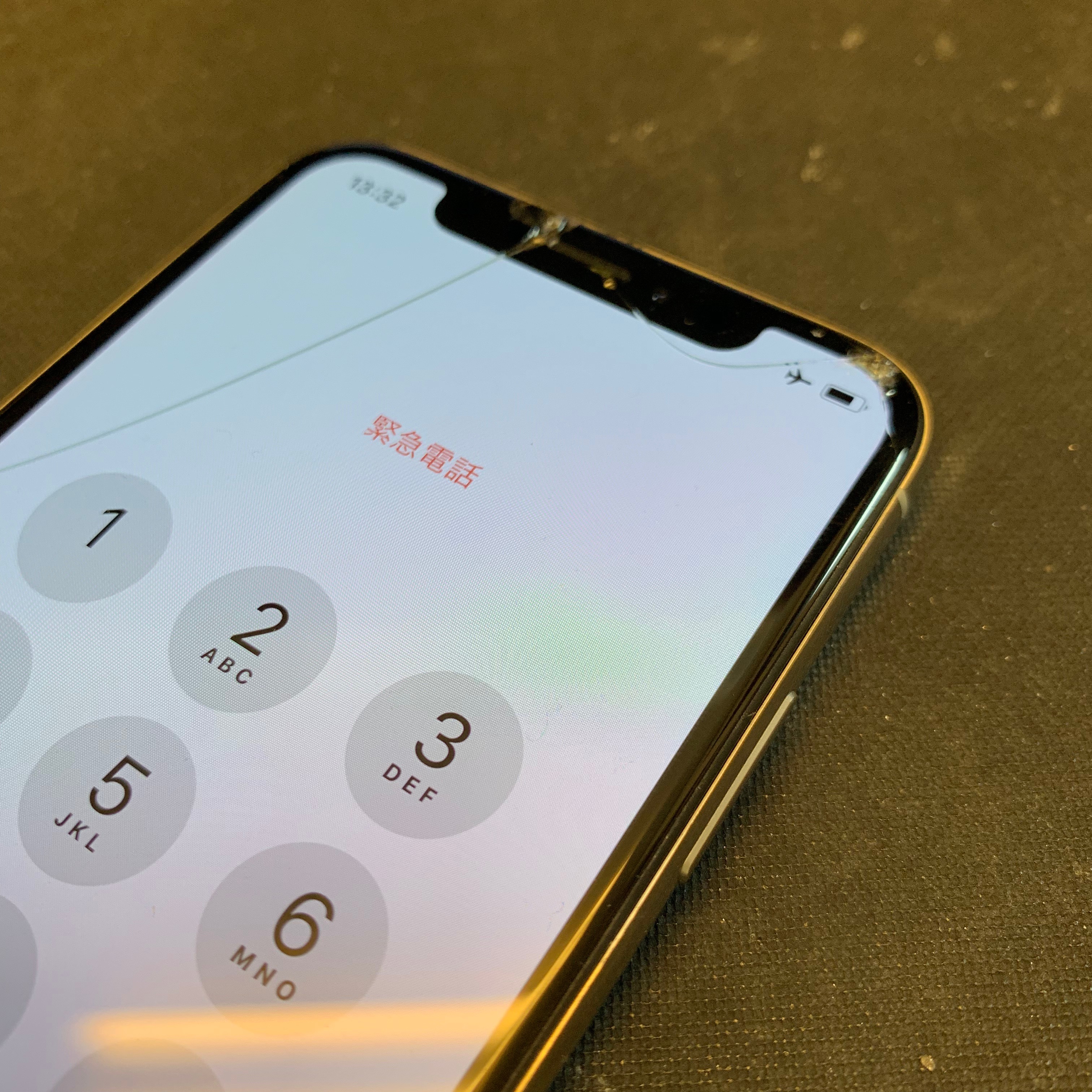 iPhone X 256GB 　画面交換　ガラスコーティング済み