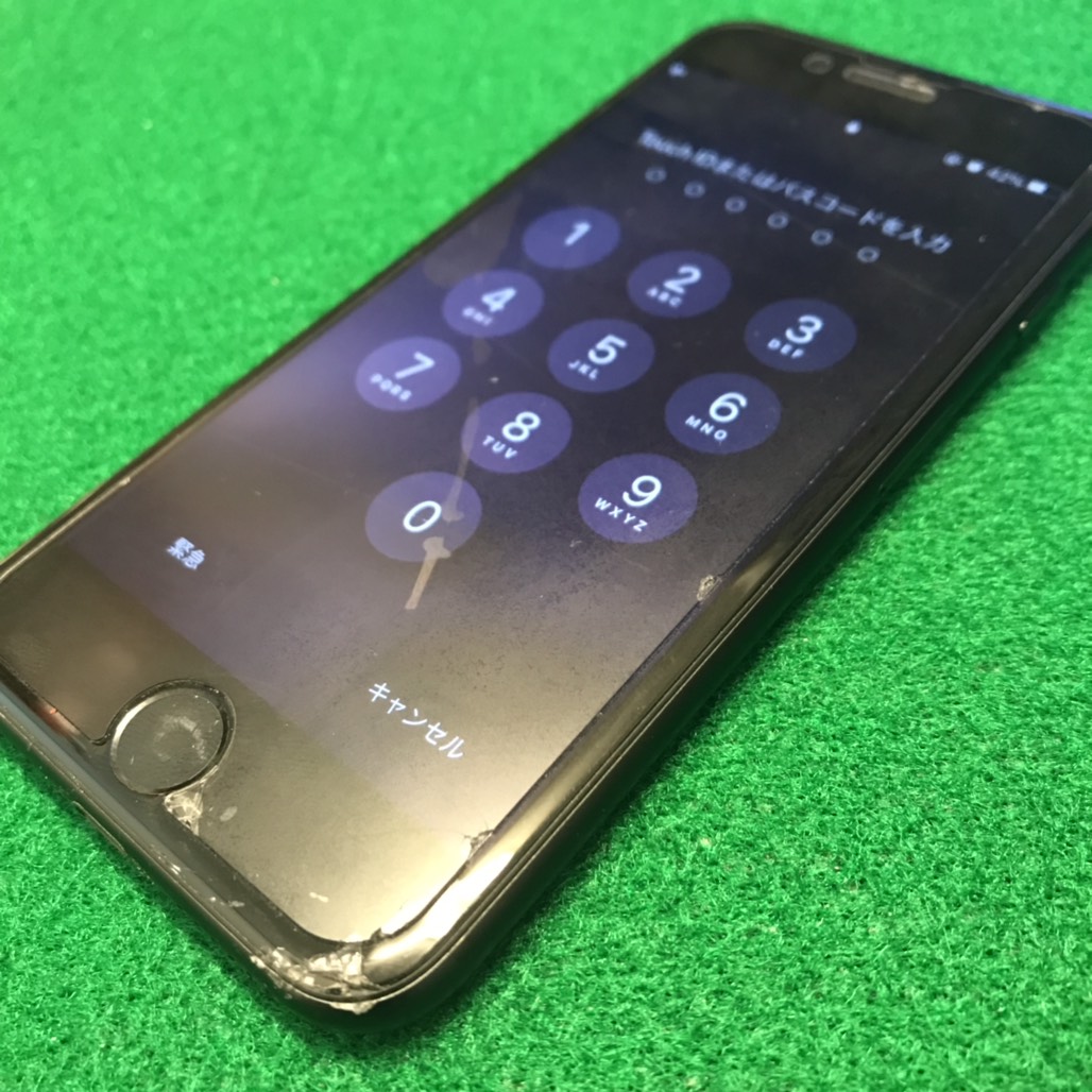 立川市からのお客様　iPhone7（アイフォン7）ガラス割れ修理