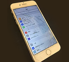 iPhone7（アイフォン7）ガラス割れ